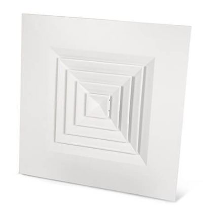 תריס אלומיניום תקרתי למזגן בגודל 60.5×60.5 – פתרון אידאלי למיזוג מיני מרכזי