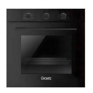 תנור בנוי 70 ליטר Graetz GRO-5772-B זכוכית שחורה