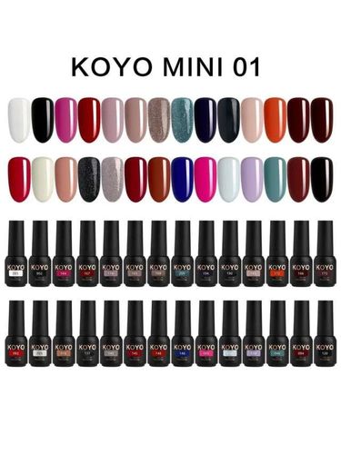 קויו - KOYO 1 מזוודה מיני קויו 30 גוונים דגם