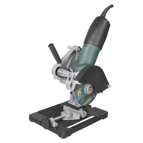 משחזת זווית חשמלית 720W WU820+ סטנד למשחזת זוית 4.5 + כולל 10 דיסק לחיתוך ברזל 120911-005.2