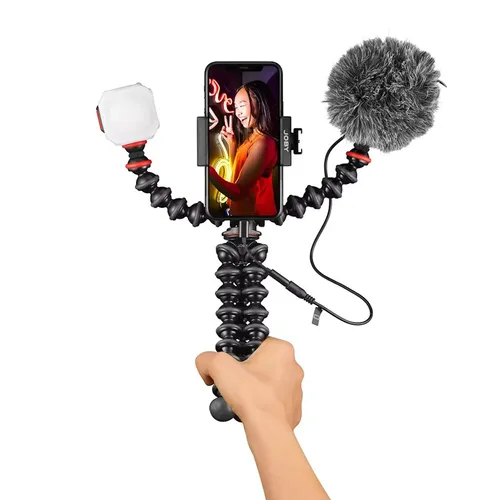קיט מושלם לוולוגים Joby GorillaPod Mobile Vlogging Kit