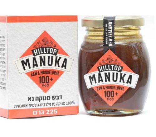 דבש מנוקה Manuka - איכות פרימיום, 100% טהור
