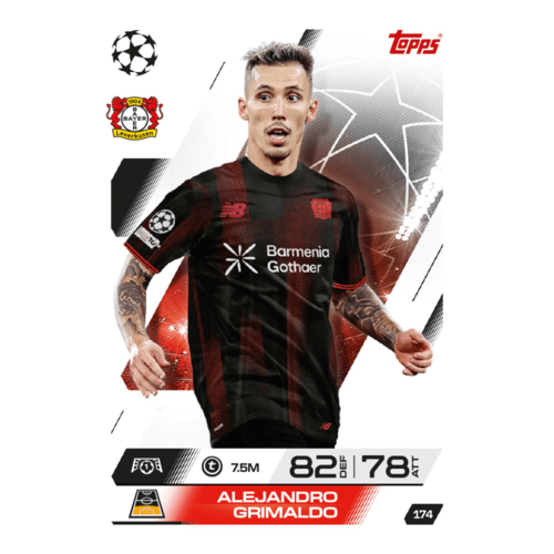 קלפים ליגת האלופות 2026 צהוב - MATCH ATTAX Mini Tin Homegrown Heroes  #3