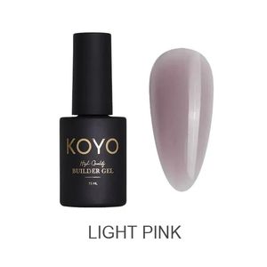 קויו - KOYO ג’ל בנייה 15 מ"ל Light Pink