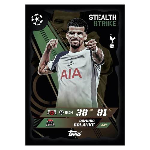 קלפים ליגת האלופות 2026 ירוק - MATCH ATTAX Mini Tin World Beaters #1