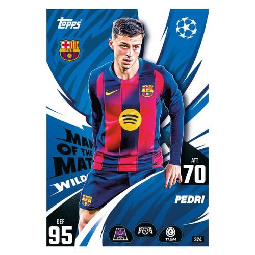 קלפים ליגת האלופות 2026 ירוק - MATCH ATTAX Mini Tin World Beaters #1
