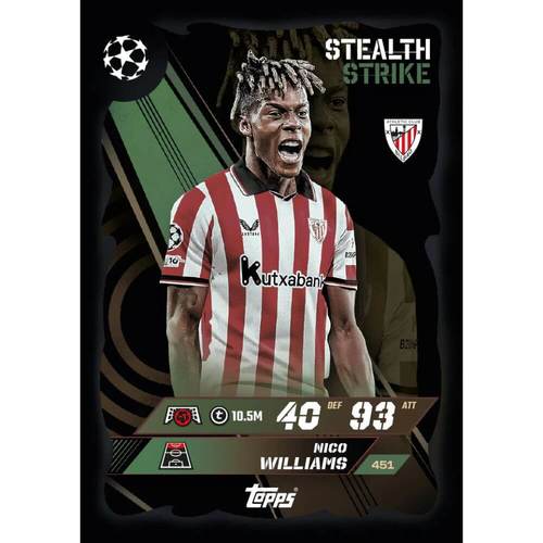 קלפים ליגת האלופות 2026 ירוק - MATCH ATTAX Mini Tin World Beaters #1