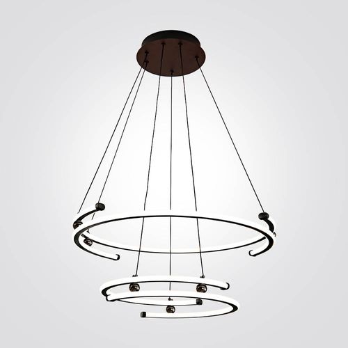 מנורת תליה נרין קוטר לד 100W 3000K 60+40 