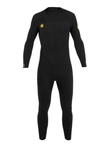 חליפת גלישה גברים PHOENIX BACK ZIP 4/3  