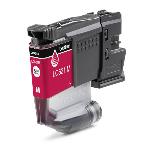 ראש דיו מקורי אדום  (Magenta) Brother LC521M