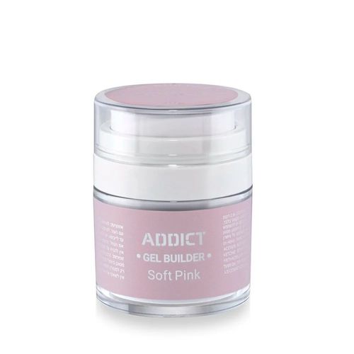 אדיקט ג'ל בניה 30 Soft Pink מ