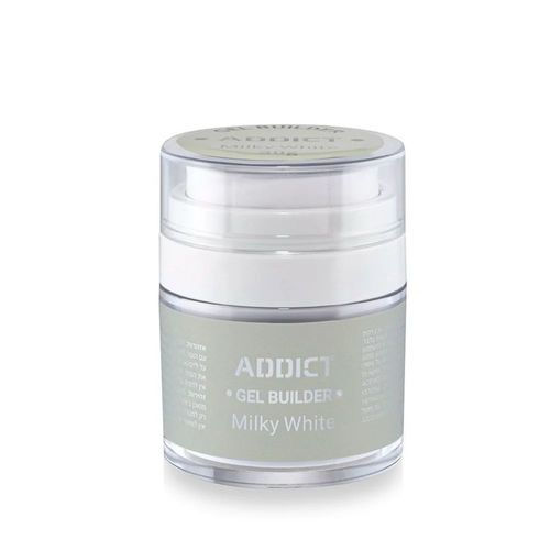 אדיקט ג'ל בניה 30 Milky White מ