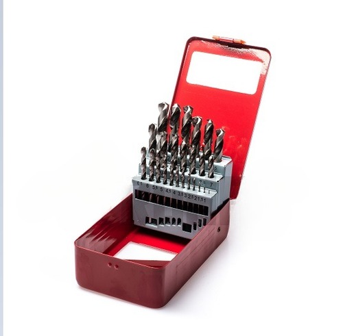 סט 25 מקדחי מתכת 1-13 מ