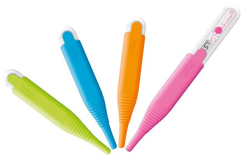 מדחום דיגיטלי 3 ב 1 מהיר עם חיווי קולי ומכסה הגנה DigiBaby - ירוק