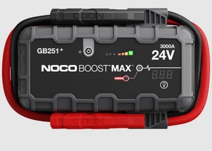 בוסטר התנעה אלקטרוני 24V 3000A לרכבי בנזין ודיזל GB251 NOCO נוקו