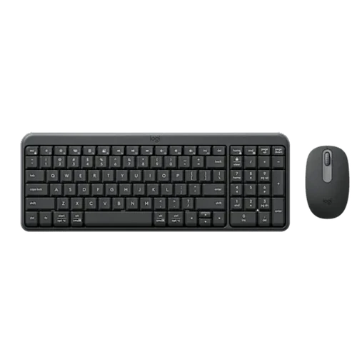 סט מקלדת ועכבר בלוטות' אלחוטיים Logitech MK250 – בצבע שחור 