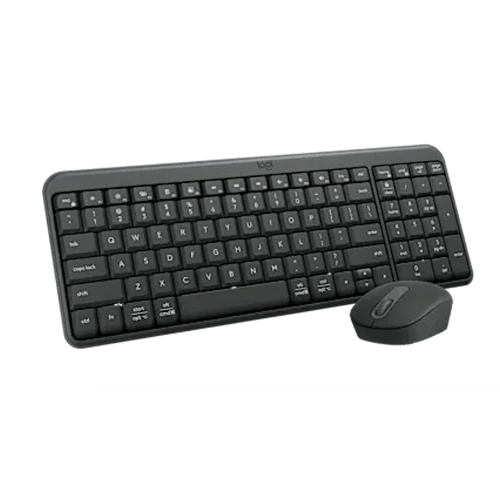 סט מקלדת ועכבר בלוטות' אלחוטיים Logitech MK250 – בצבע שחור 