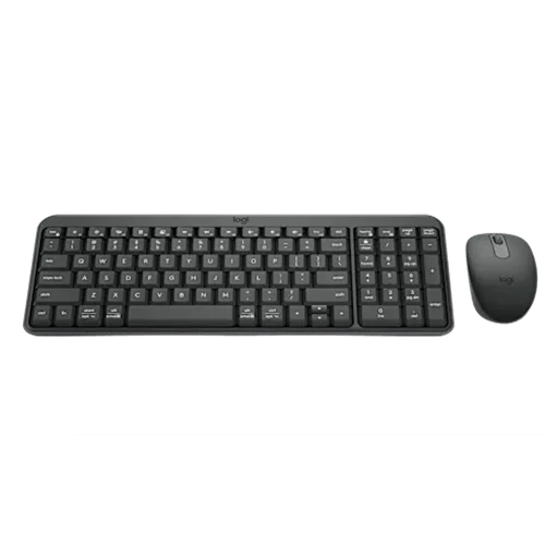 סט מקלדת ועכבר בלוטות' אלחוטיים Logitech MK250 – בצבע שחור 