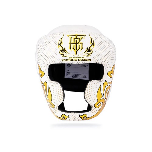 מגן ראש TOP KING CHAIN לבן זהב