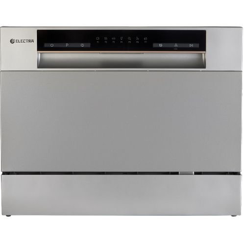 מדיח כלים על השיש ל-6 מערכות כלים Electra EL100109S - צבע כסוף 