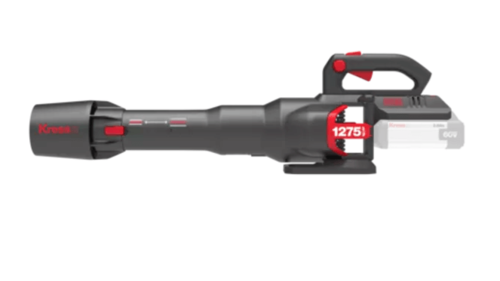 מפוח עלים סופר טורבו בראשלס נטען 60V + סוללה 4AH + מטען מהיר KG560E.9