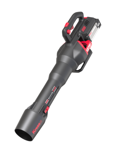 מפוח עלים סופר טורבו בראשלס נטען 60V + סוללה 4AH + מטען מהיר KG560E.9