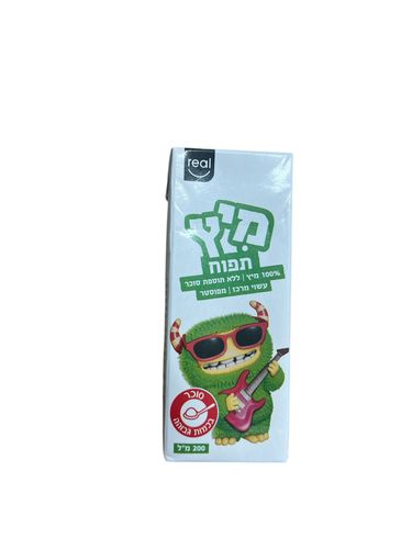 מיץ תפוח 3 קרטוניות 3*200 מ
