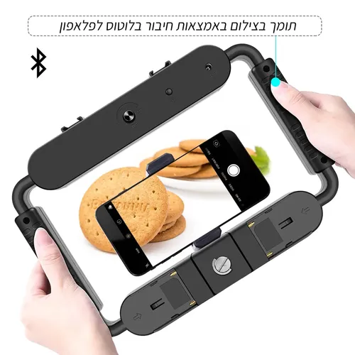 פנס Bi-Color לטלפונים חכמים GVM