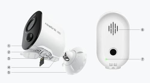 מצלמת אבטחה חיצונית 8MP אלחוטית עם פנס וטעינה סולארית  דגם: Reolink Argus 3 Ultra