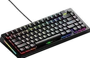 מקלדת מכאנית אלחוטית Glorious GMMK 3 PRO HE 75% Prebuilt Wireless שחור