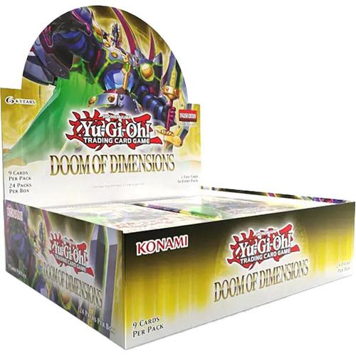 קלפי יוגיהו דום אוף דיימינשיין Doom of Dimensions Booster Box [1st Edition] - Doom of Dimensions (DOOD)