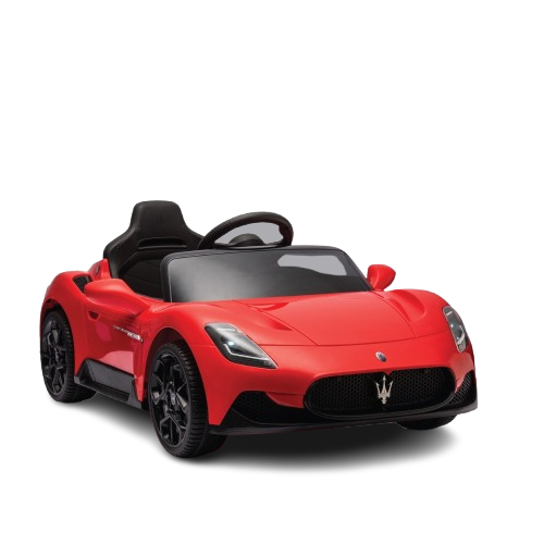 רכב מזראטי ממונע 12V אדום MAZERATI