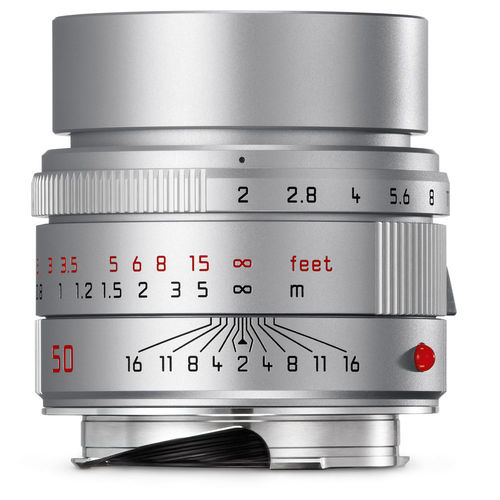 עדשה קבועה Leica APO-Summicron-M 50mm f/2 ASPH (Silver)