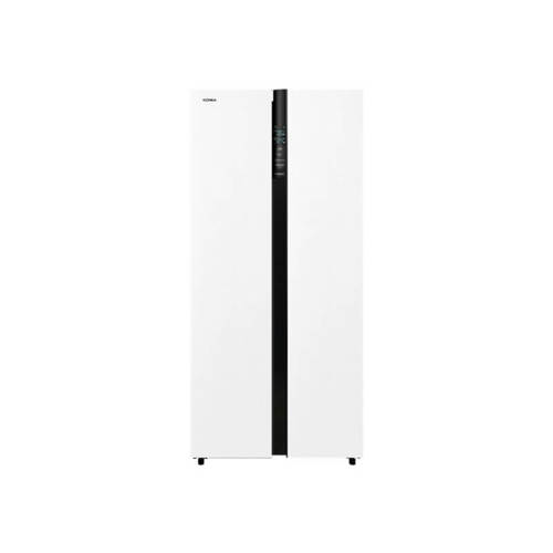 מקרר 2 דלתות SBS דלת ליד דלת 584 ליטר דגם KRF600WG-700131 KONKA בצבע זכוכית לבנה
