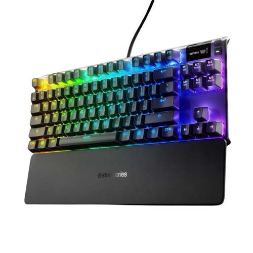 מקלדת גיימינג מכנית חוטית SteelSeries Apex 7 TKL (Red Switch)