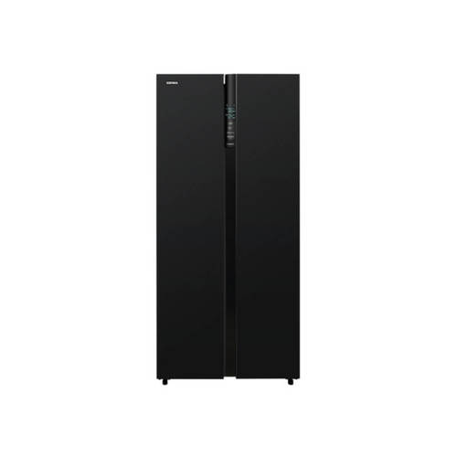 מקרר 2 דלתות SBS דלת ליד דלת 584 ליטר דגם KRF600WG-700132 KONKA בצבע זכוכית שחורה