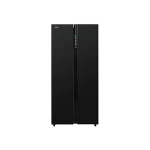 מקרר 2 דלתות SBS דלת ליד דלת 584 ליטר דגם KRF600WG-700132 KONKA בצבע זכוכית שחורה