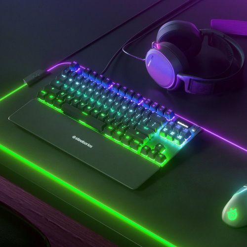 מקלדת גיימינג מכנית חוטית SteelSeries Apex 7 TKL (Red Switch)