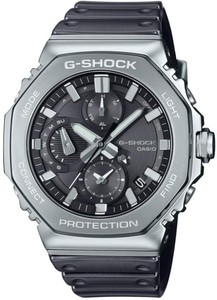 CASIO GMC-B2100Y-1A CARBON סולארי ובלוטוס מתכתי