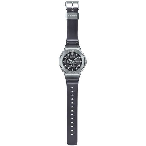 CASIO GMC-B2100Y-1A CARBON סולארי ובלוטוס מתכתי 