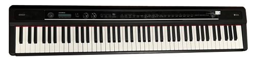 פסנתר חשמלי נייד 88 קלידים בצבע שחור עם פדל MORTON S-191 BLACK