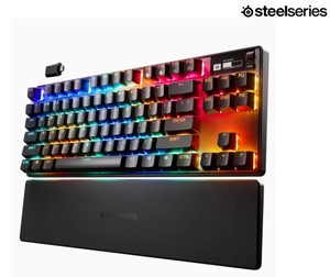 מקלדת גיימינג מכאנית מקצועית אלחוטית SteelSeries Apex Pro Gen 3 TKL WL