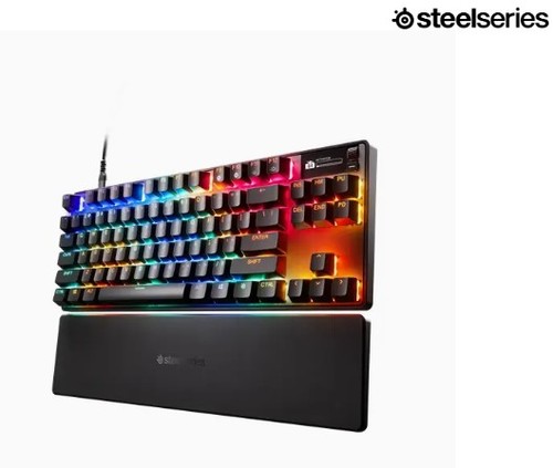 מקלדת גיימינג מכנית מקצועית SteelSeries Apex Pro Gen 3 TKL