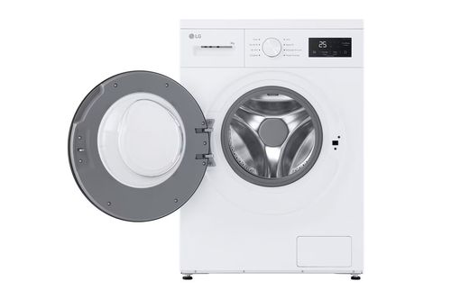 מכונת כביסה 8 ק"ג עם אדים ומנוע Direct Drive  LG F84N15WHS