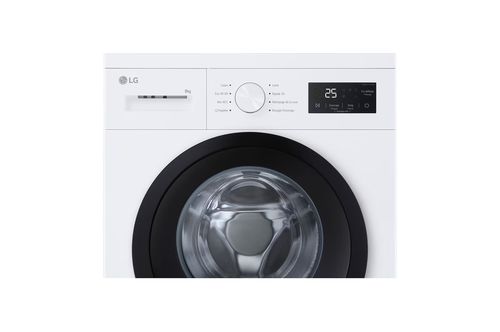 מכונת כביסה 8 ק"ג עם אדים ומנוע Direct Drive  LG F84N15WHS