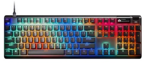 מקלדת גיימינג מכנית מקצועית SteelSeries Apex Pro Gen 3