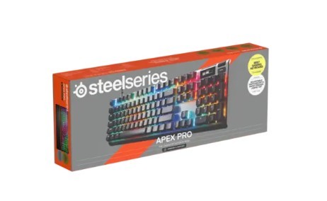מקלדת גיימינג מכנית מקצועית SteelSeries Apex Pro Gen 3