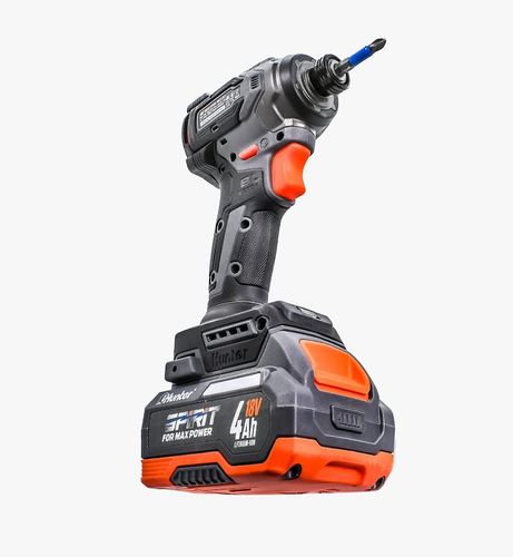  מברגת אימפקט קומפקטית 230 N/M 18 וולט 102704-005 BrushLess  Hunter +[ סוללה 2 Ah + מטען ]