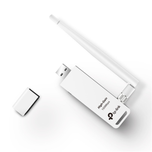 כרטיס רשת אלחוטי TP-LINK TL-WN722N 150Mbps Wireless USB - צבע לבן