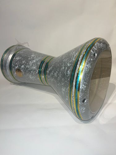 דרבוקה מקצועית סומבטית 23 - ג'ווהרט אל פאן GLITTER אפור בטון מקושט - דגם נדיר